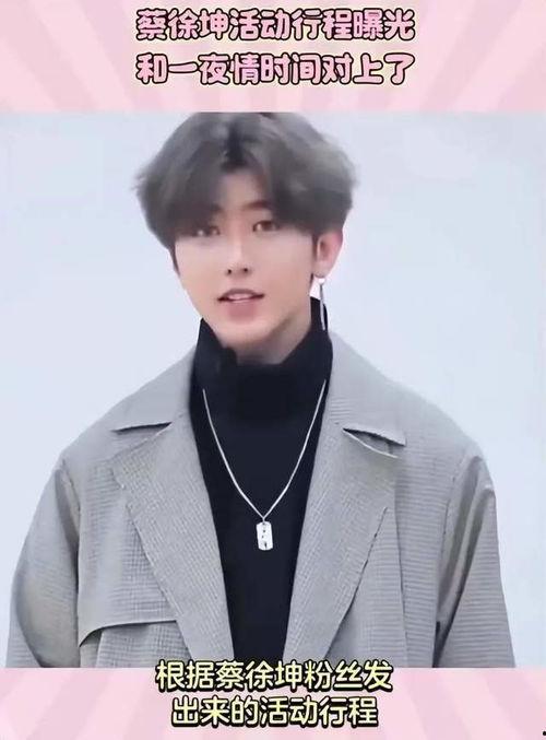 蔡徐坤直播间爆料视频,独家爆料背后的精彩瞬间  第3张